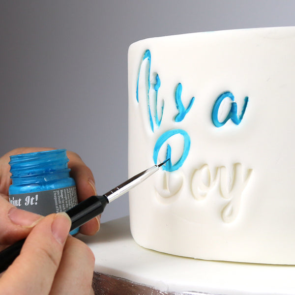 Small Fantasy Lettering and Numbers imPRESSed Cake Embossers
