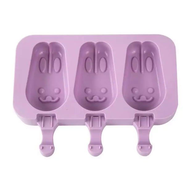 3 CAVITY BUNNY CAKESICLE MOULD