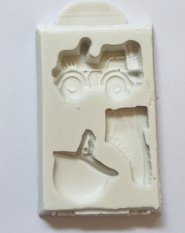 Army Boot Truck Helmet Set Silicone Mould
