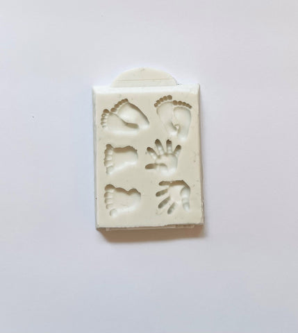 Baby Hands Feet Silicone Mould