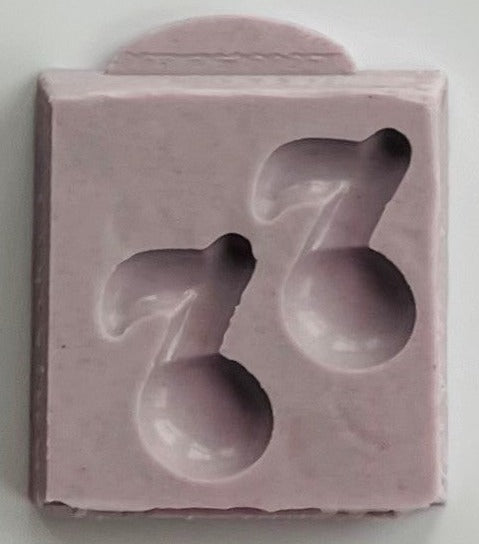 Music Note Quarver Silicone Mould