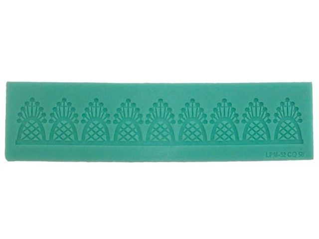 Art Deco Silicone Lace Confectioners Mat, for Cake Decorating Icing Border