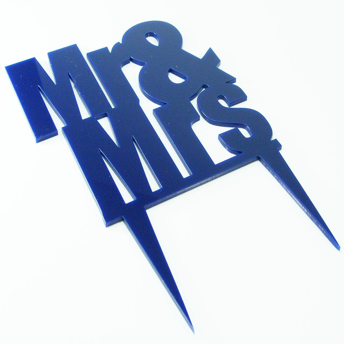 Mr and Mrs Proposal Wedding Engagement Cake Decoration Topper Acrylic Written