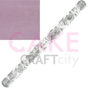 Leaf Branch effect Texture Embossing Acrylic Rolling Pin cake decorating