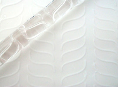 Pair line Waves effect Texture Embossing Acrylic Rolling Pin cake decorating