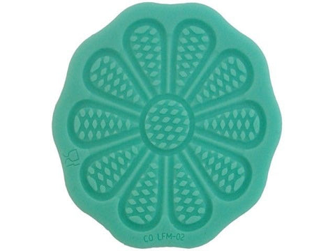 Mini Daisy Silicone Lace Confectioners Mat, for Cake Decorating Icing Border