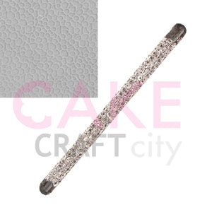 Leather effect Texture Embossing Acrylic Rolling Pin sugarcraft cake decorating