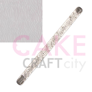 Short Fur Texture Embossing Acrylic Rolling Pin sugarcraft cake decorating