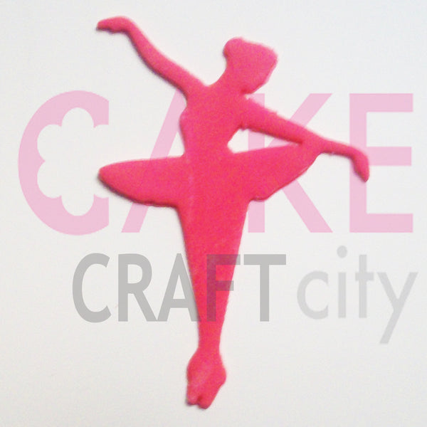 Ballerina Fondant - Cookie Cutter For Cake Decorating icing Fondant