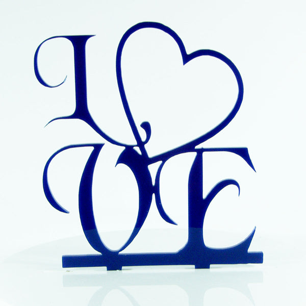 Love Heart Proposal Wedding Engagment Cake Decoration Topper Acrylic Silhouette