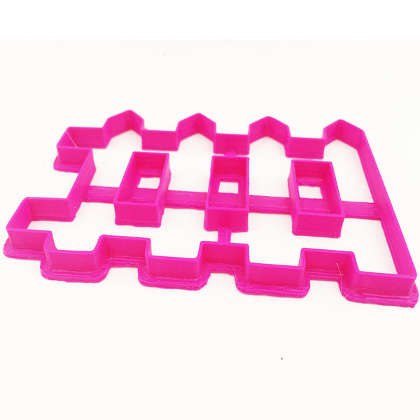 Picket Fence Fondant - Cookie Cutter For Cake Decorating icing Fondant