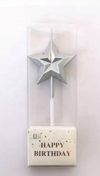 Diamond Star Shaped Candle