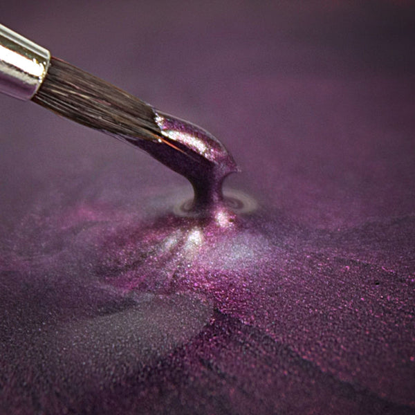 Rainbow Dust Metallic-Pearlescent Edible Food Paint - Purple
