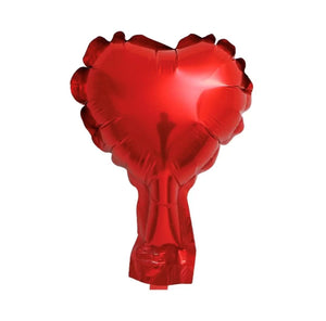5" Heart Shaped Foil Balloons